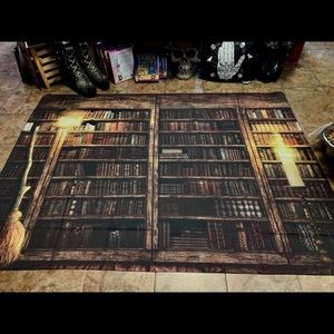 Wall , bed, floor mural